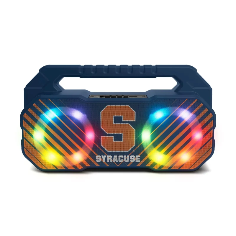 syracuse orange shockbox bluetooth boombox with fm radio scaled