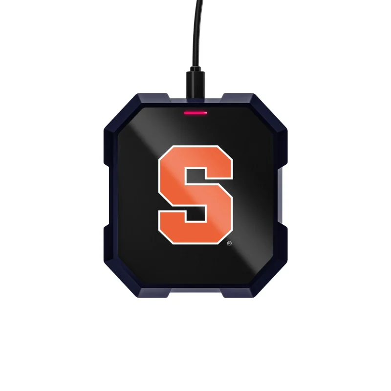 syracuse orange wireless charger pad