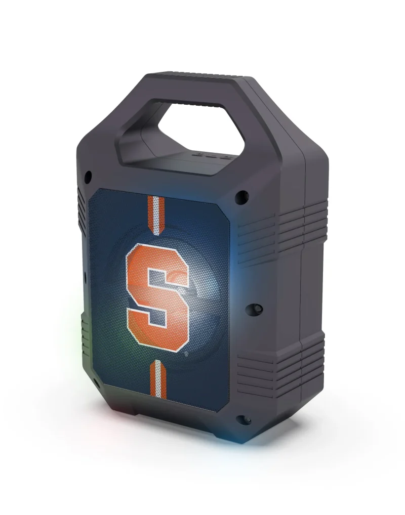 syracuse orangemen wireless led bluetooth speaker