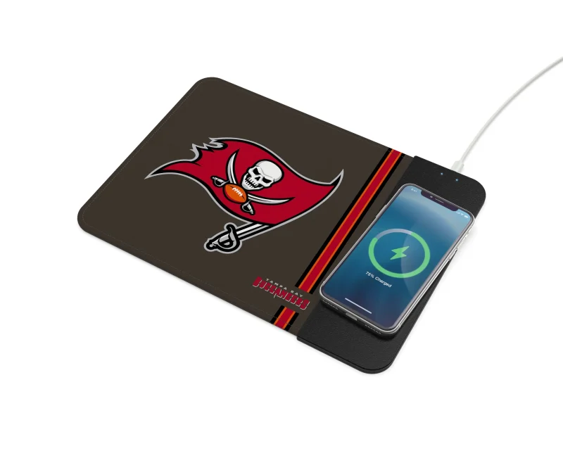 tampa bay buccaneers nfl wireless charger mouse pad scaled