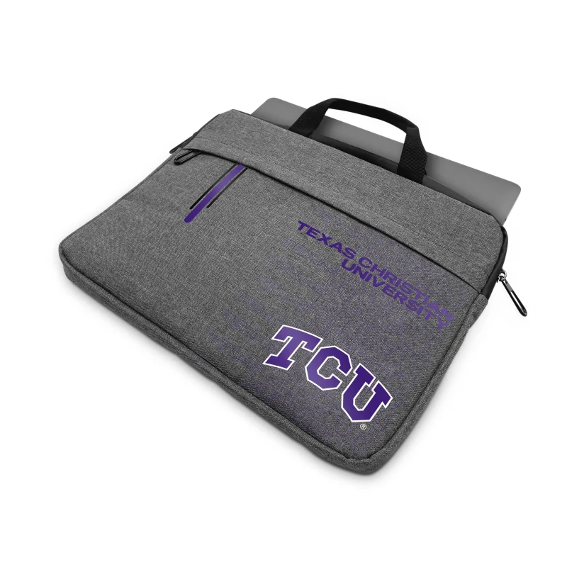 tcu horned frogs laptop sleeve scaled