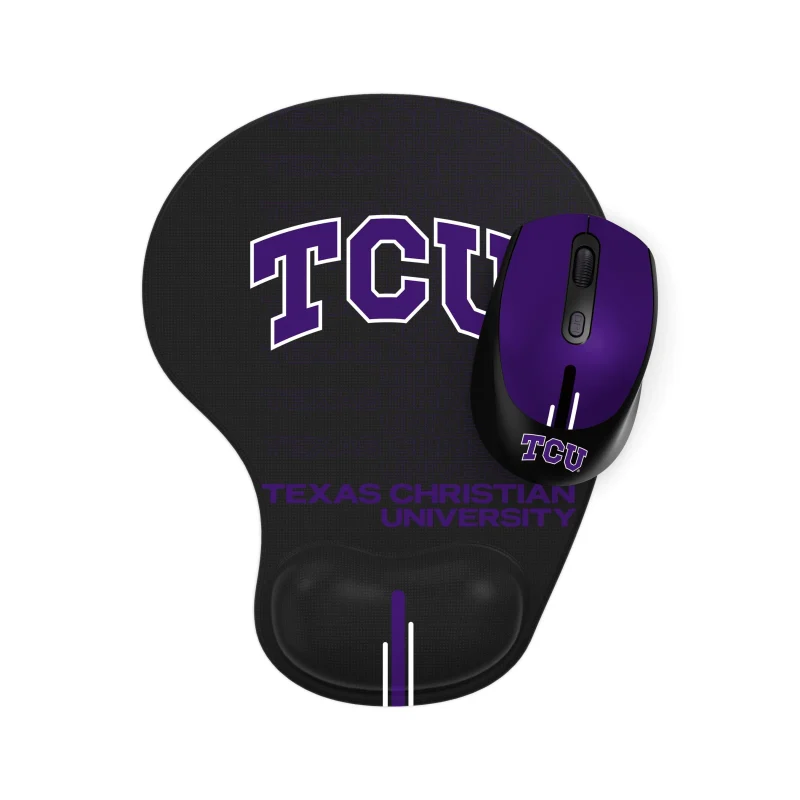 tcu horned frogs mouse mouse pad bundle scaled