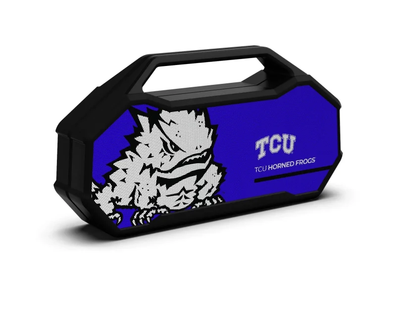 tcu horned frogs shockbox xl wireless speaker