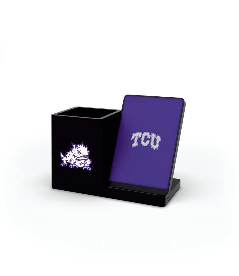 tcu horned frogs wireless charging pen cup scaled