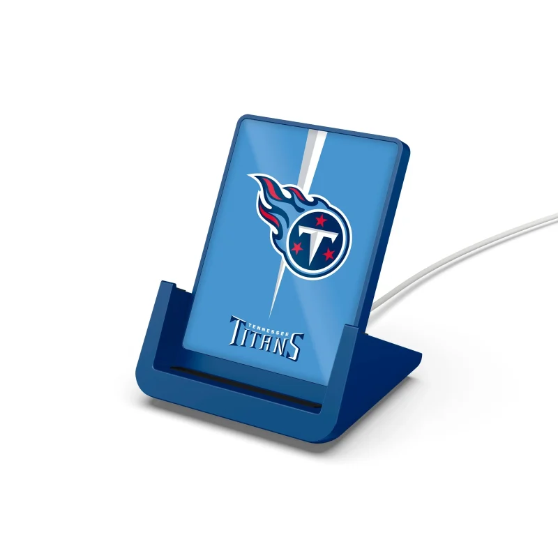 tennessee titans wireless phone charger stand nfl official