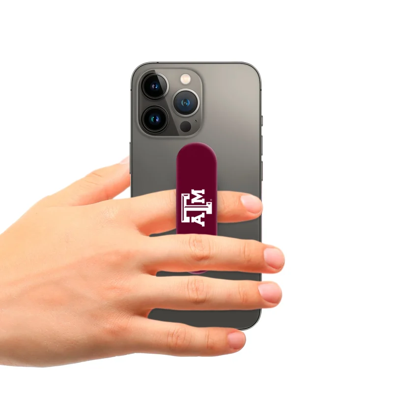 texas a m aggies phone stand finger loop design scaled