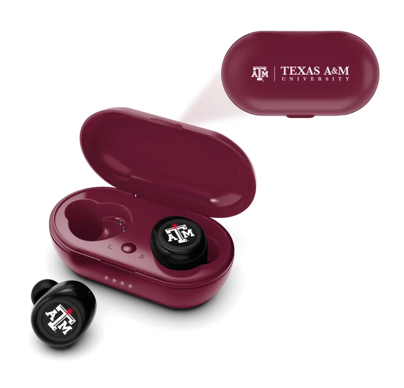 texas a m aggies true wireless earbuds scaled