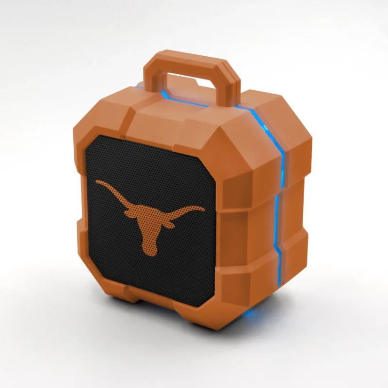 texas longhorns led bluetooth speaker with