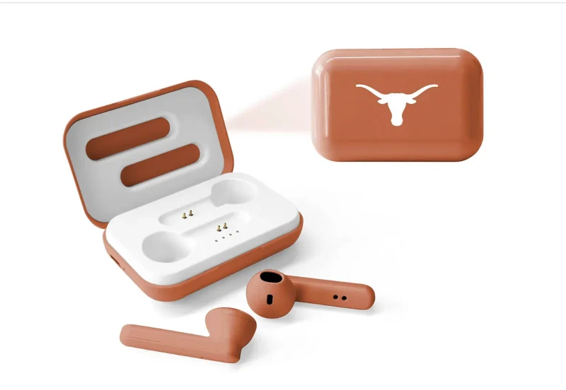 texas longhorns wireless earbuds true wireless high quality audio