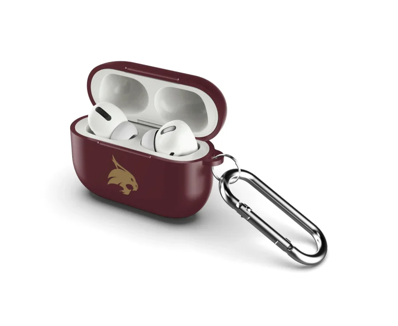 texas state bobcats airpod pro case easy return scaled