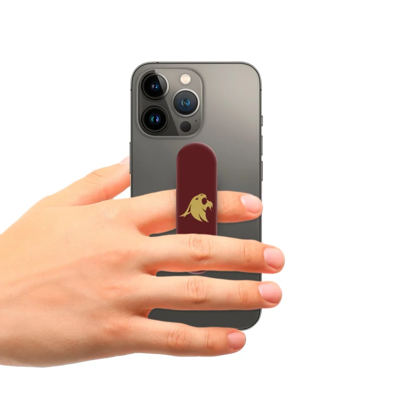 texas state bobcats phone stand finger loop design scaled