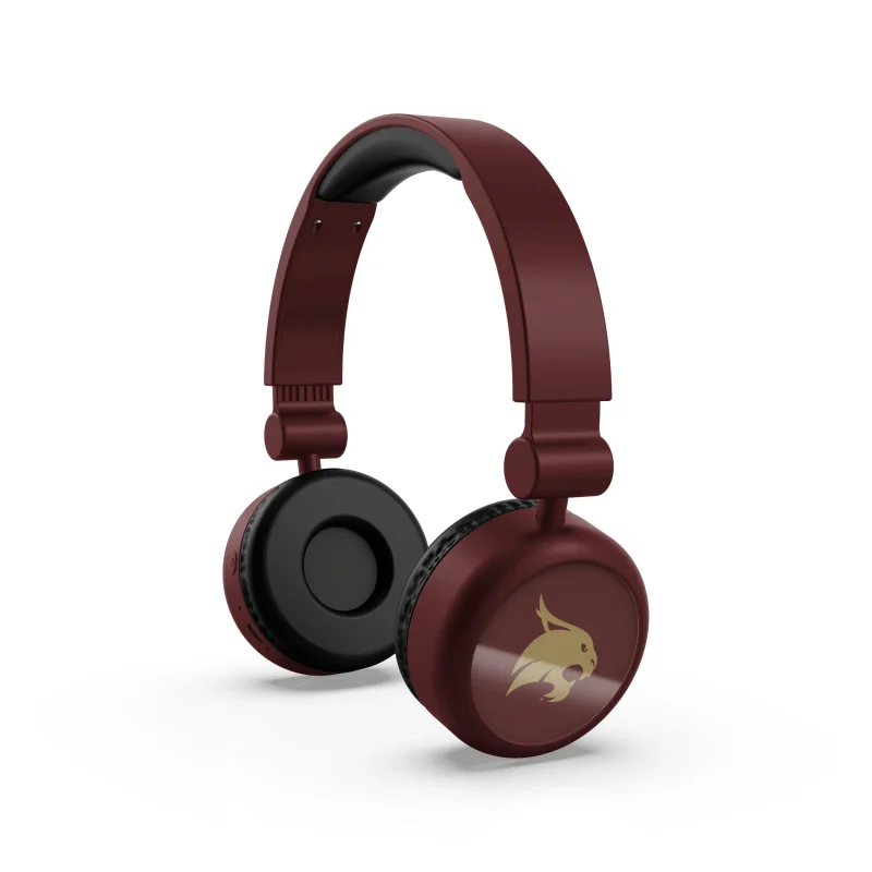 texas state bobcats wireless bluetooth headphones scaled