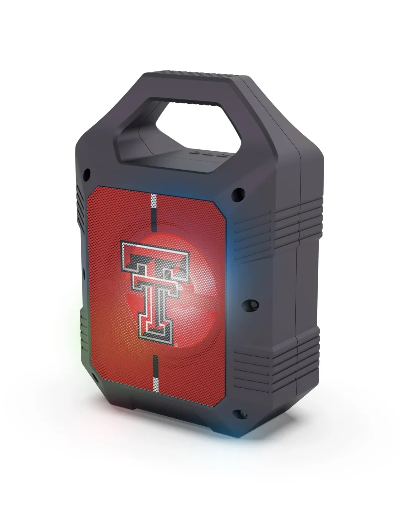 texas tech red raiders xl led bluetooth speaker