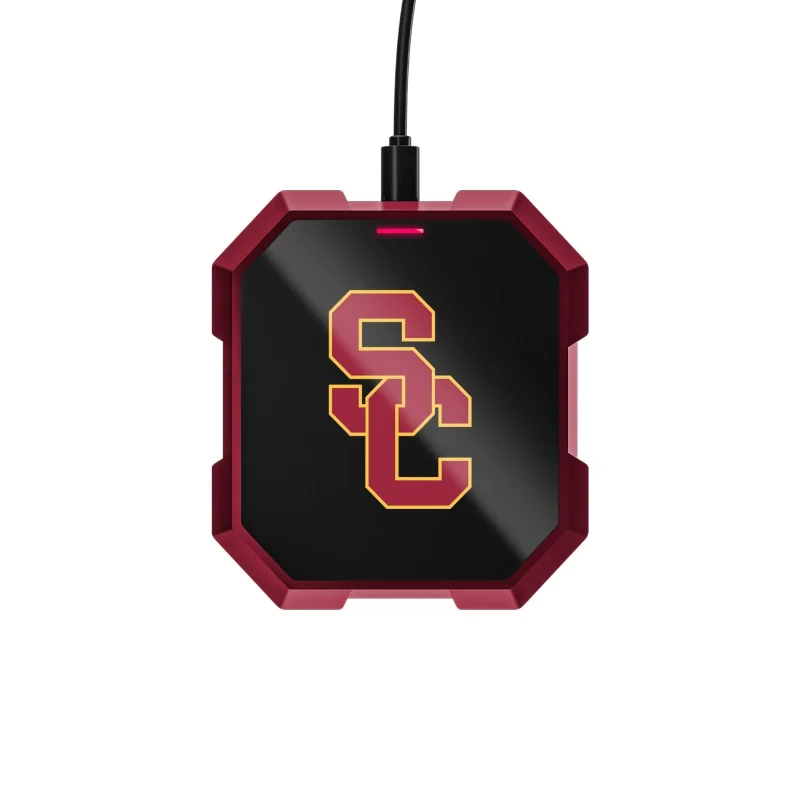 usc trojans wireless charger pad