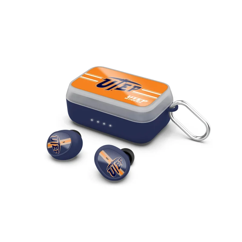 utep miners wireless earbuds sports performance