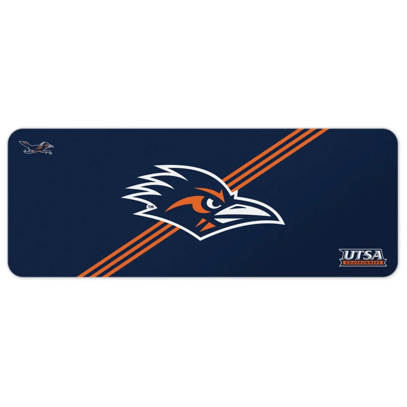 utsa roadrunners team stripe desk mat official collegiate design scaled