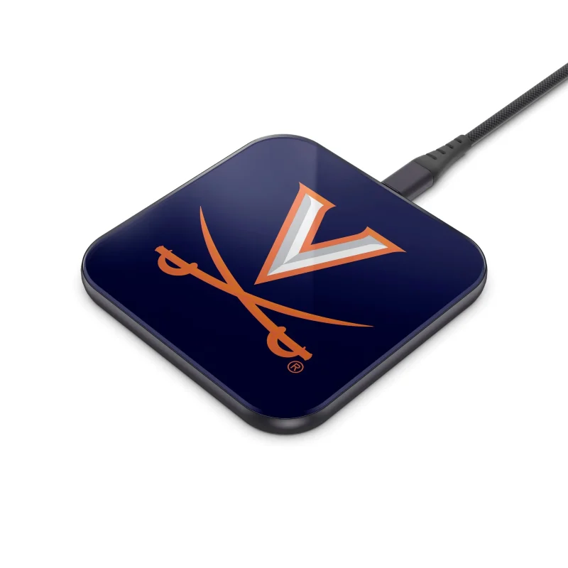 virginia cavaliers wireless charger pad 1