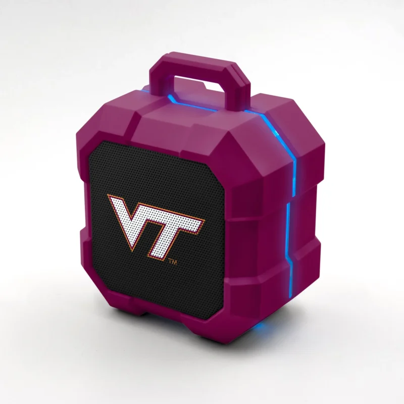 virginia tech hokies led shockbox speaker