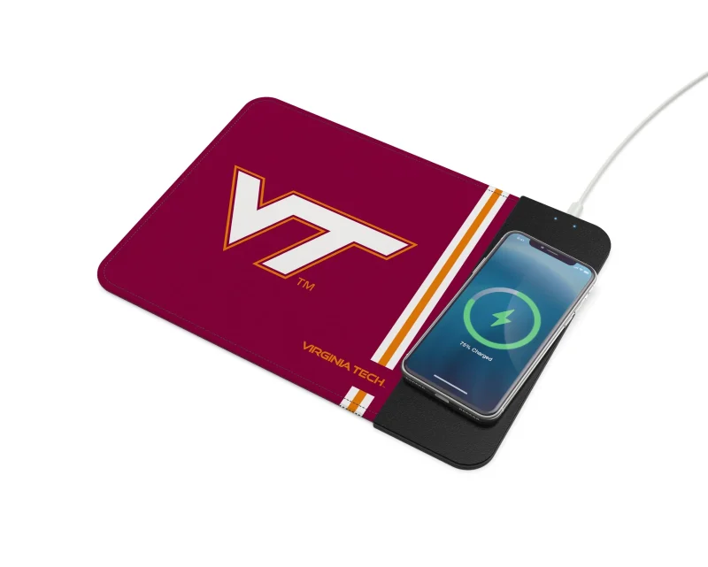 virginia tech hokies wireless charging mouse pad scaled