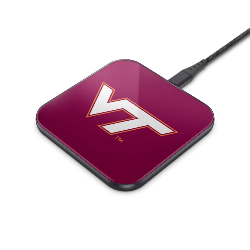 virginia tech hokies wireless charging pad