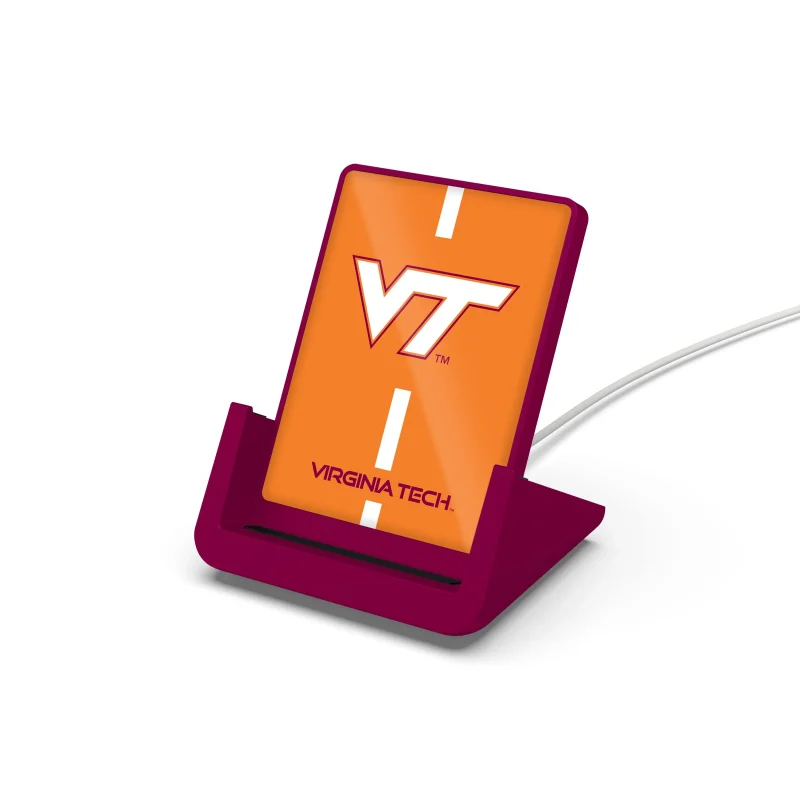 virginia tech hokies wireless desktop charger