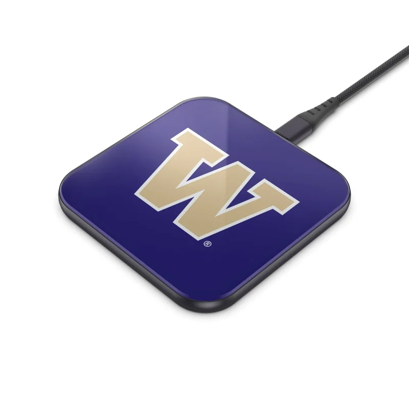 washington huskies wireless charger pad 1