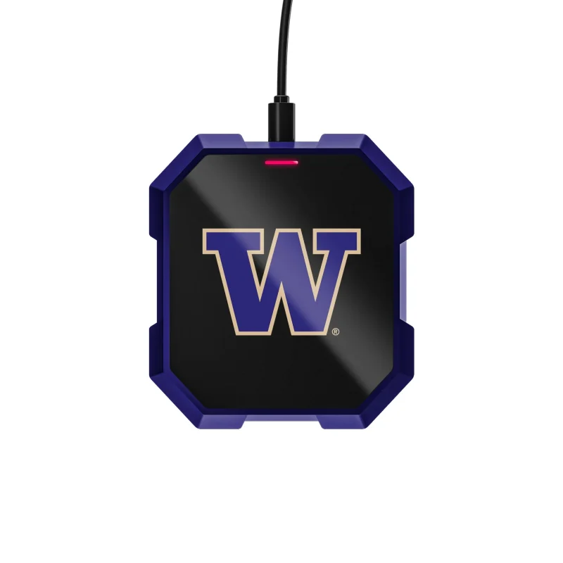 washington huskies wireless charger pad