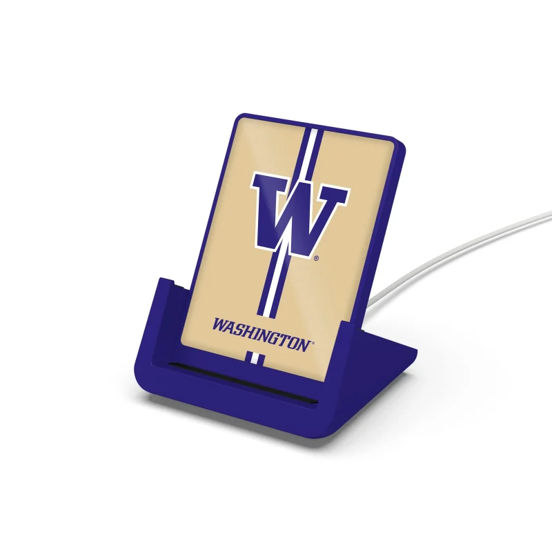 washington huskies wireless desktop charger