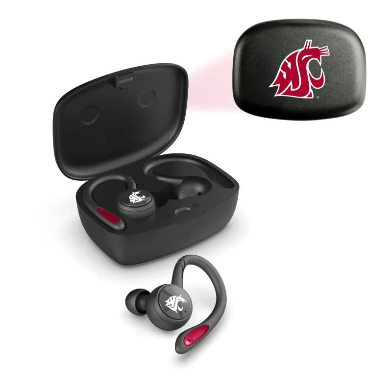 washington state cougars true wireless earbuds