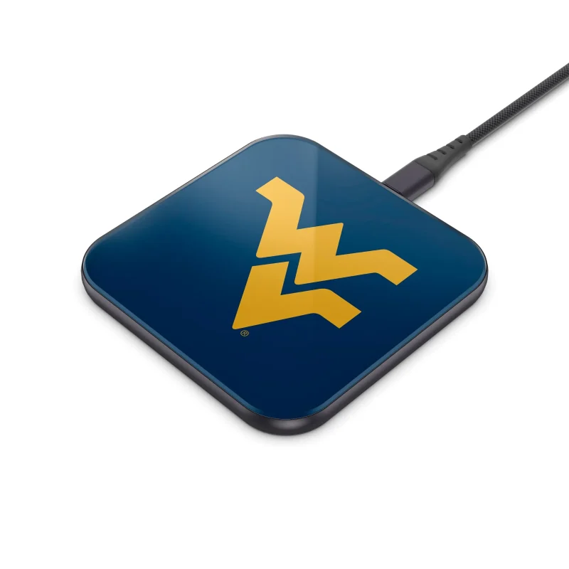 west virginia mountaineers wireless charger pad 1