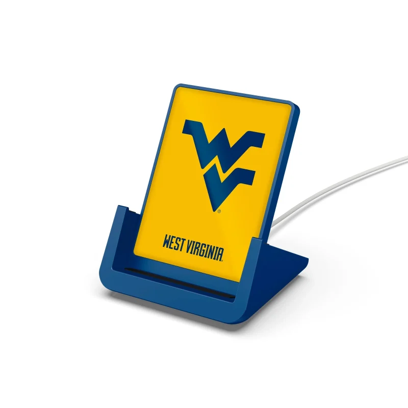 west virginia mountaineers wireless charging stand