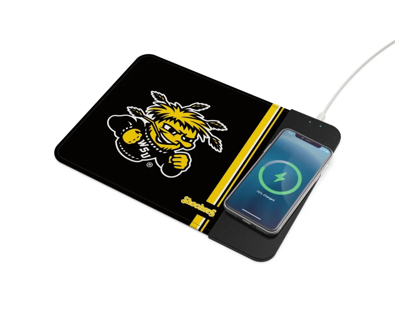 wichita state shockers wireless charging mousepad scaled