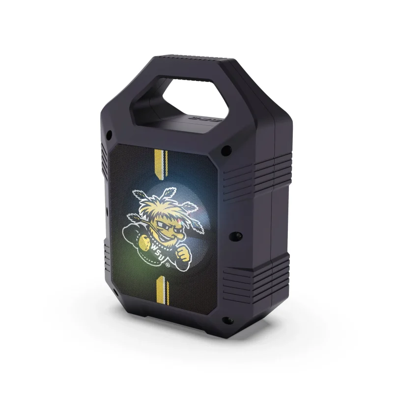 wichita state shockers xl bluetooth speaker shockbox edition