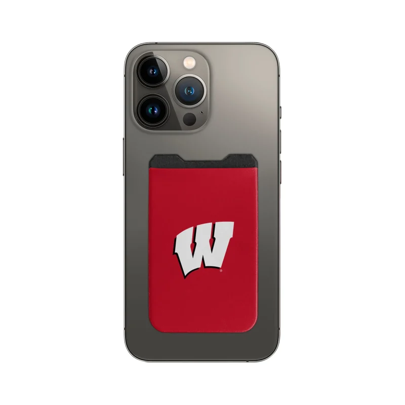 wisconsin badgers phone wallet elastic collegiate scaled