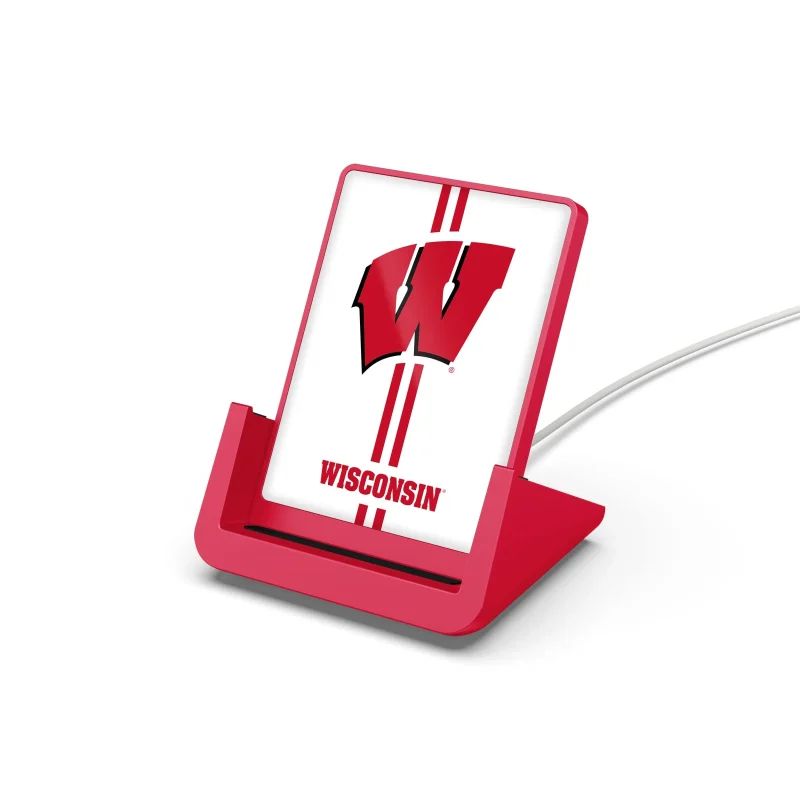 wisconsin badgers wireless charging stand